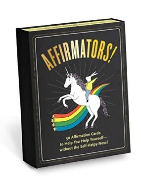 Knock Knock Affirmators : 50 Affirmative Cards To Help You Help Yourself
